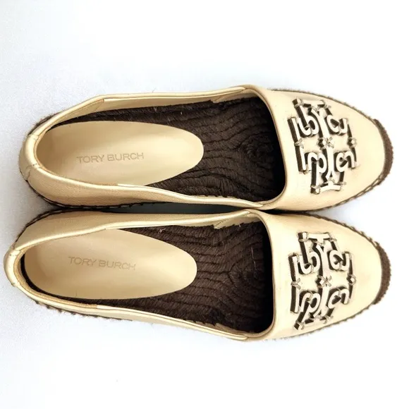 NWOB Tory Burch Cream Ines Espadrilles-Elegant Design Color: New Cream Size: 7.5