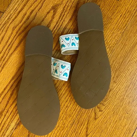 NWOT Jack Rogers Slides, White