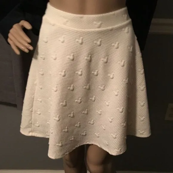 NWT $60 Disney | LC Collab | Mickey Mouse Skater Skirt Quilted Puff Ears