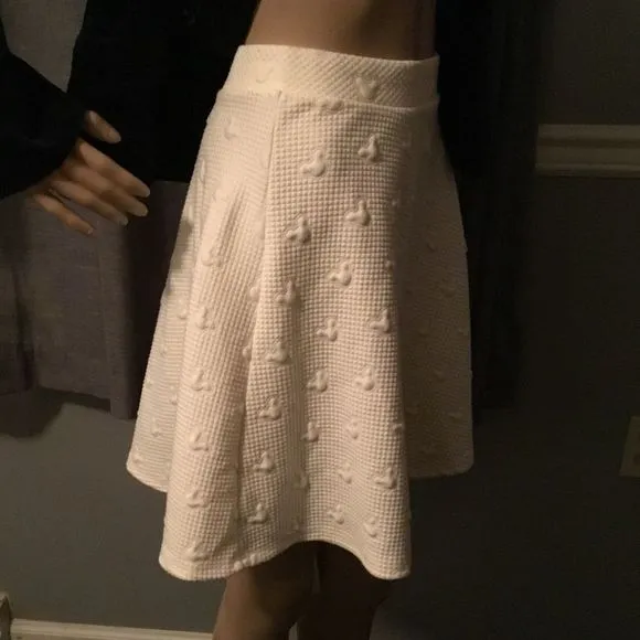 NWT $60 Disney | LC Collab | Mickey Mouse Skater Skirt Quilted Puff Ears