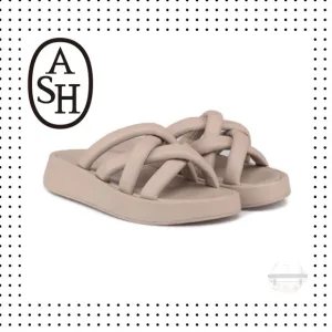 NWT ASH - Vanessa Cross Strap Leather Sandals 7 (37)