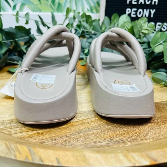 NWT ASH - Vanessa Cross Strap Leather Sandals 7 (37)