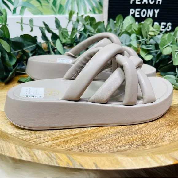 NWT ASH - Vanessa Cross Strap Leather Sandals 7 (37)