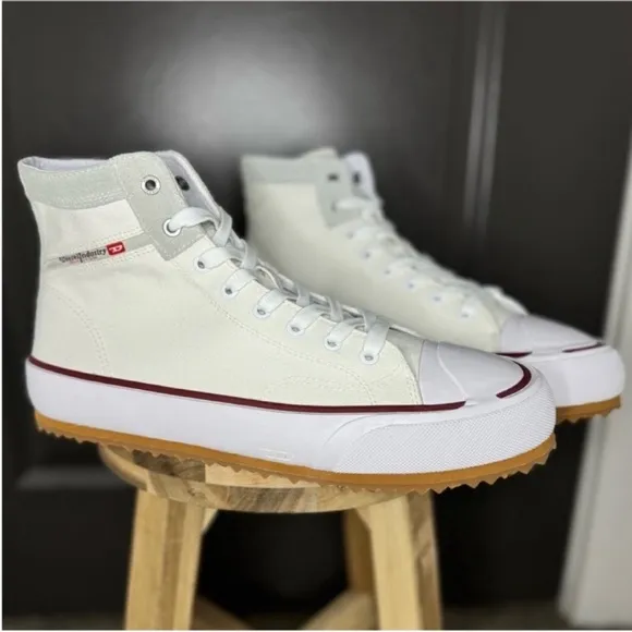 🔥NWT Diesel S-Principia Mid Sneaker, Size 12 | Iconic Style, Ultimate Comfort!