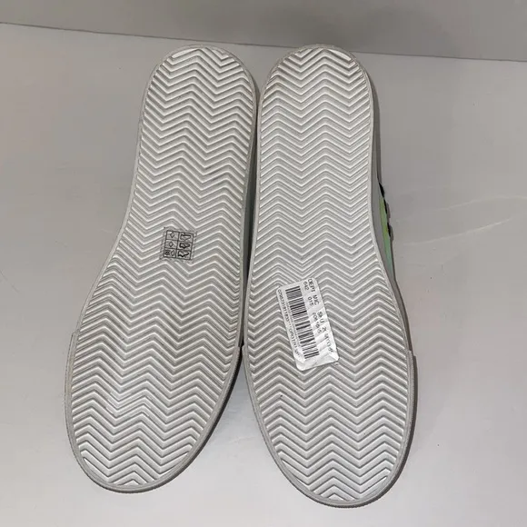 NWT DKNY Ressi Clear Lace Up Fashion Sneakers 8.5
