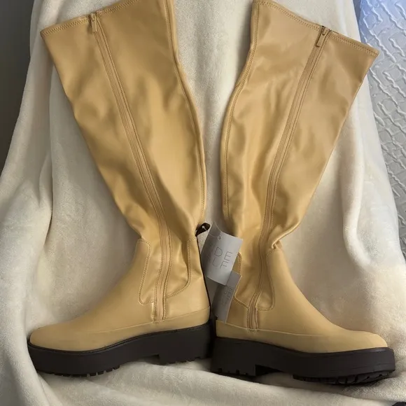 NWT! Franco Sarto Over the knee boots! Size 9 M