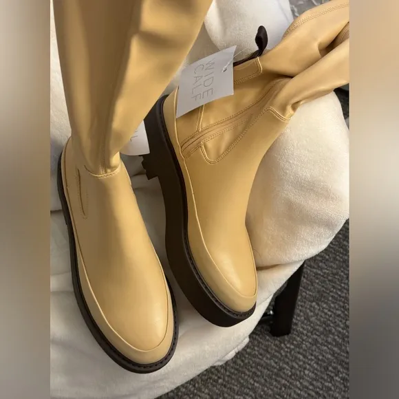 NWT! Franco Sarto Over the knee boots! Size 9 M