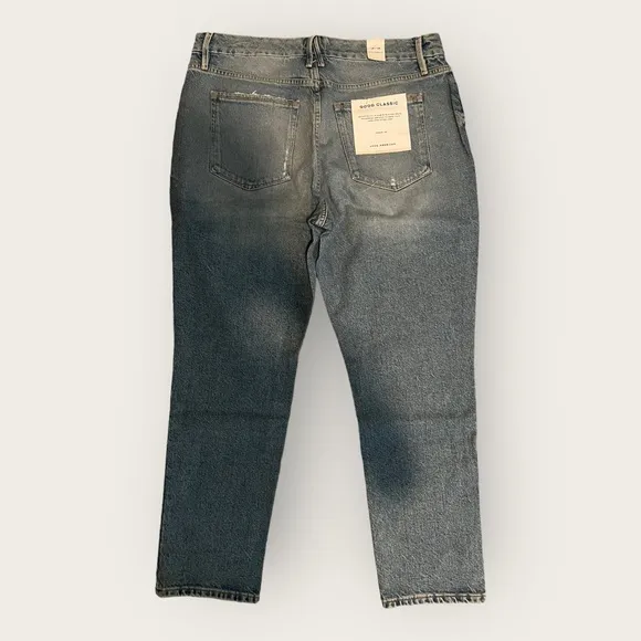 NWT Good American Good Classic Stretch Jeans SIZE 16 / 39