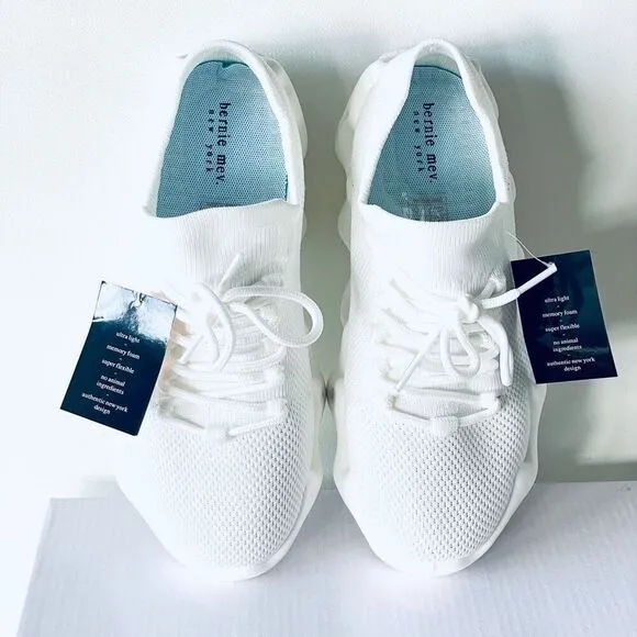 NWT in Box Gorgeous BERNIE MEV 40 (9-9.5) US Davin Comfort white Chunky Sneakers