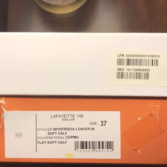 NWT Lafayette 148 ladies loafers.