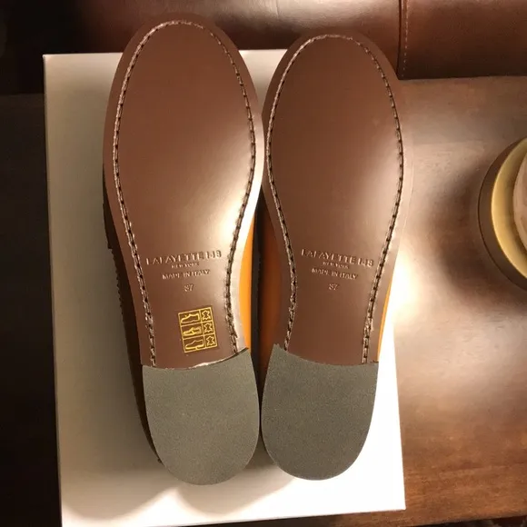 NWT Lafayette 148 ladies loafers.