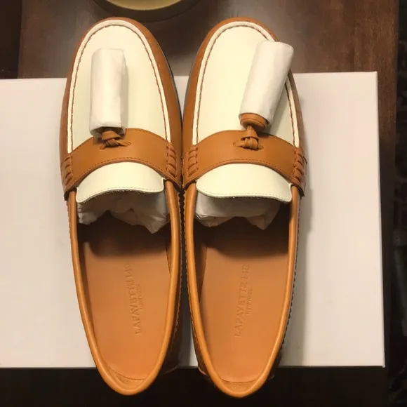 NWT Lafayette 148 ladies loafers.