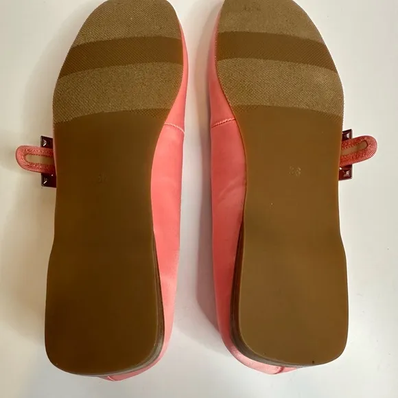 NWT Pink Mary Jane Flats with Decorative Buckle from Anthropologie