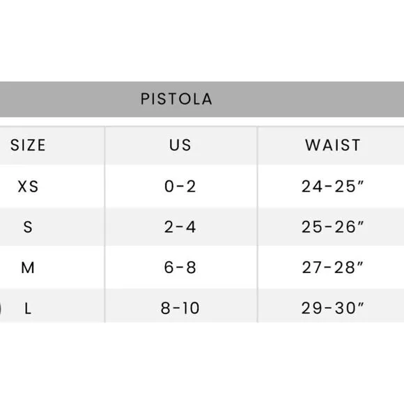NWT Pistola Jeans Pants High Rise White Distressed Size 27