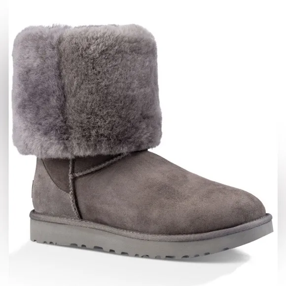 NWT UGG CLASSIC TALL II FOR WOMEN in GREY SIZE 10