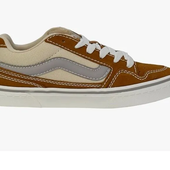 NWT Vans Women's Caldrone Trainers Sneaker, brown sugar/marshmallow, 9