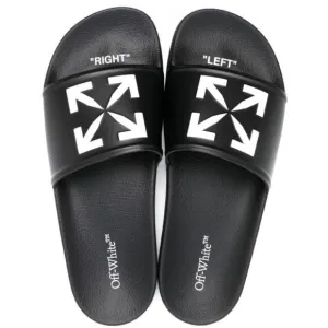 Off-White Arrows Slider logo-print slides