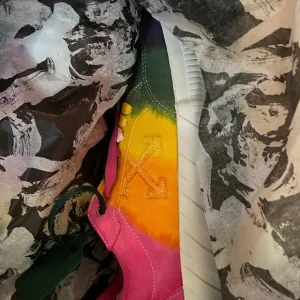 Off-White Vibrant Sneakers Pink Orange Yellow