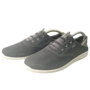Olukai Alapa Li Black Mesh Stretch Laced Slip-On Athletic Sneakers 9.5