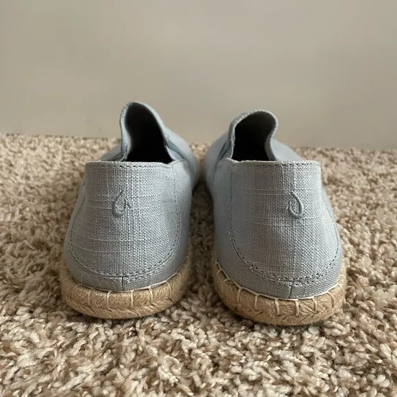 OluKai Kaula Pa'a Kapa Convertible Espadrille Shoes Blue Size 11