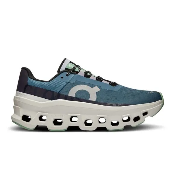 On Cloud Women's Cloudmonster Sneakers, Dust/Vopor, Size 8.5