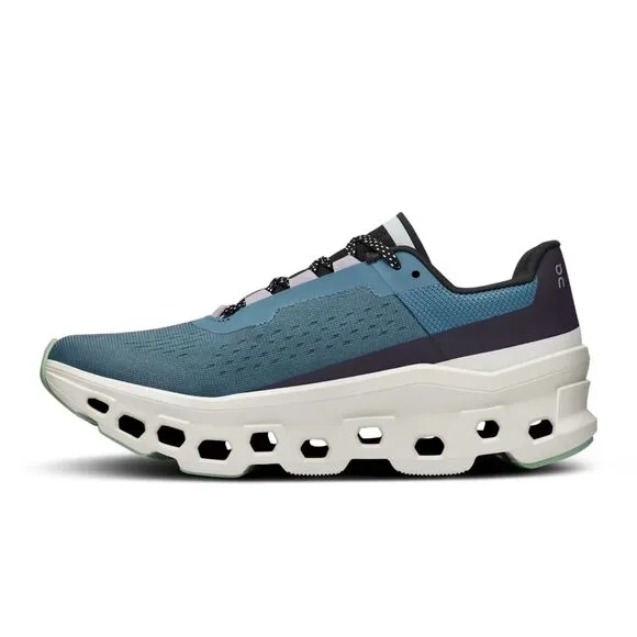 On Cloud Women's Cloudmonster Sneakers, Dust/Vopor, Size 8.5