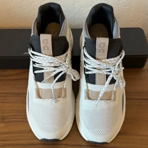 ON Running Cloud Cloudnova White Sand Women's Casual Fashion Sneakers