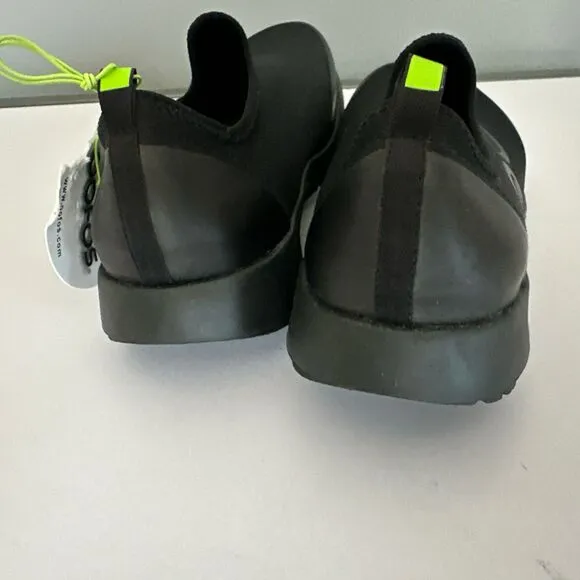 OOFOS  Women's OOmg Sport Low Top Recovery Shoe #5075 Black Slip On 7.5 NWT