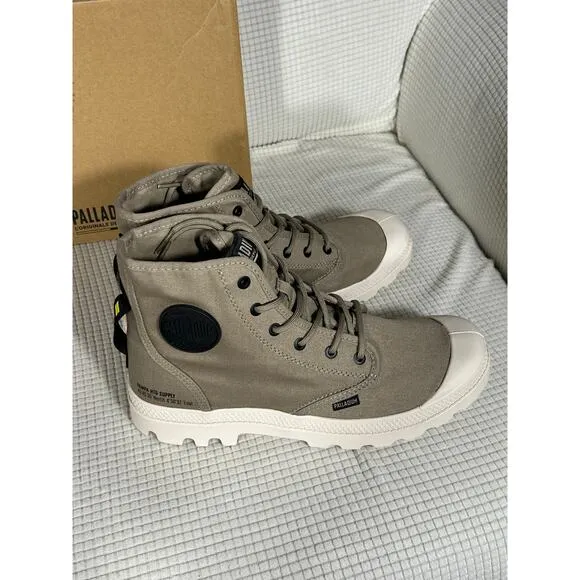 Palladium Pampa Hi Top Sneakers, Dune, Men's 9.5, Women's 11, EU 42.5, NWB
