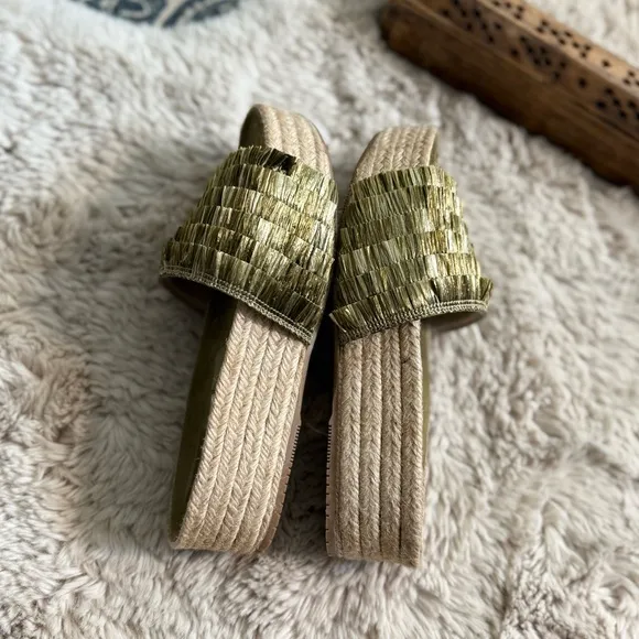 Paloma Barcelo Pascale Wedge Slippers Espa…