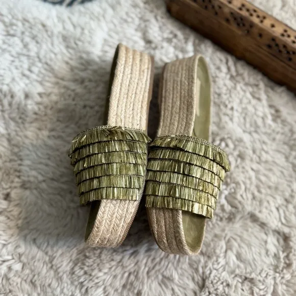 Paloma Barcelo Pascale Wedge Slippers Espa…