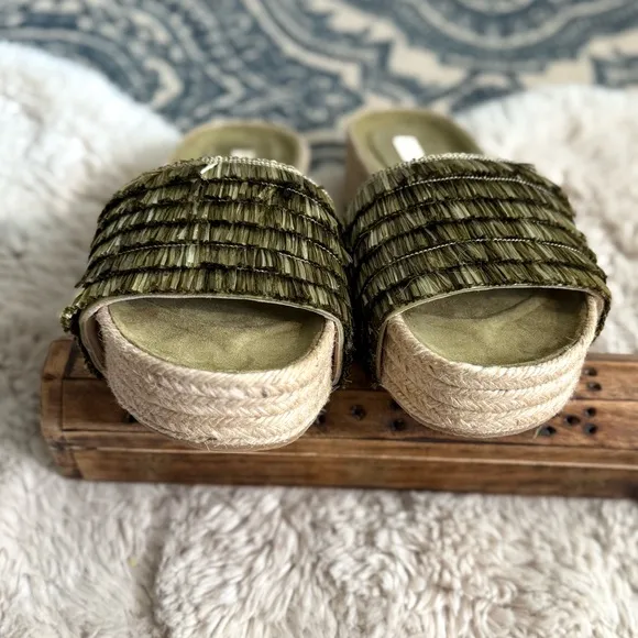 Paloma Barcelo Pascale Wedge Slippers Espa…