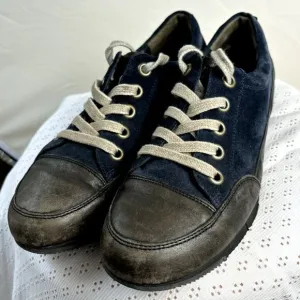 Paul Green $426 Sneakers‎ Women's US Size 9.5 | UK Size 7 Leather Suede