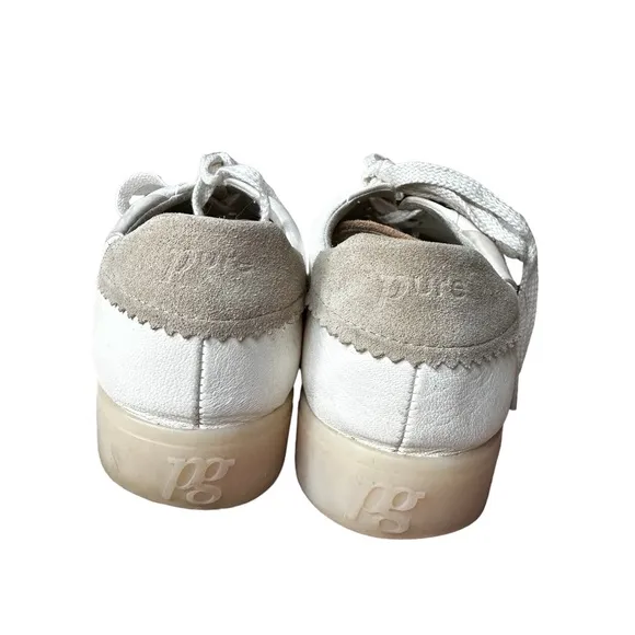 Paul Green Pure Go Zero White Leather Sneakers