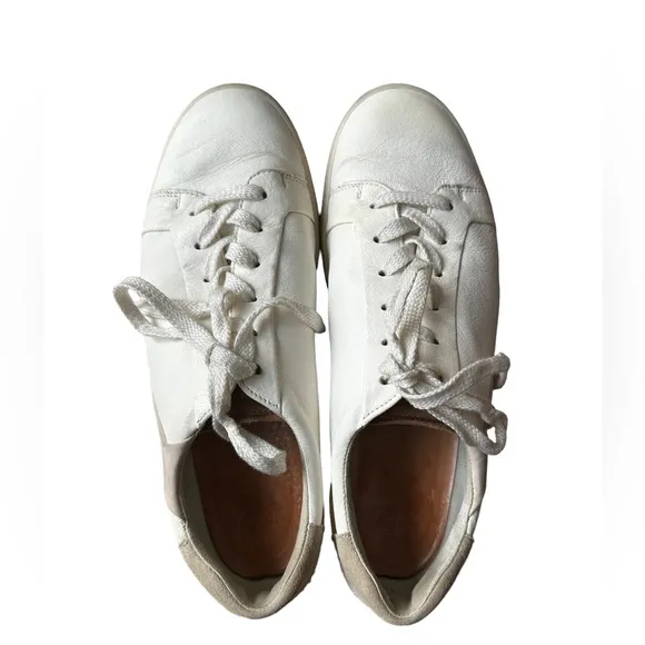 Paul Green Pure Go Zero White Leather Sneakers