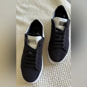 Philipp Plein Black and White Men's Sneakers
