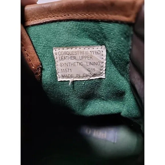 Polo Ralph Lauren Conquest Hi lll Mens Boots - Brown 11.5D
