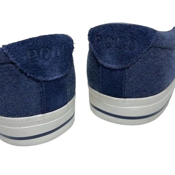 Polo Ralph Lauren Vaughn Lowtop Blue Fashion Sneakers Men’s Size 9