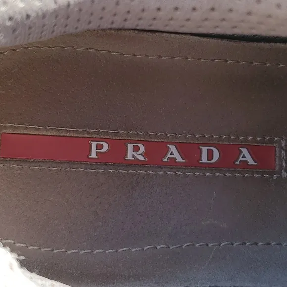 Prada America's Cup Colorblock Fashion Sneakers Men's 9.5 Extra Wide