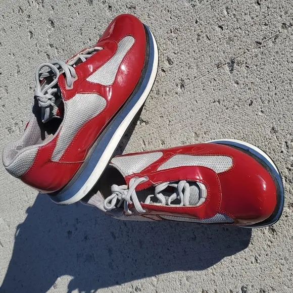 Prada America's Cup Colorblock Fashion Sneakers Men's 9.5 Extra Wide