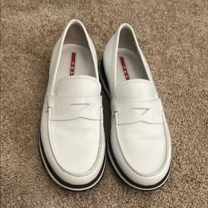 Prada Men's White Loafers