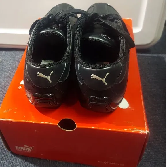 PUMA Black Athletic Sneakers Sport‎ Running Training Shoes Mens Size 10.5