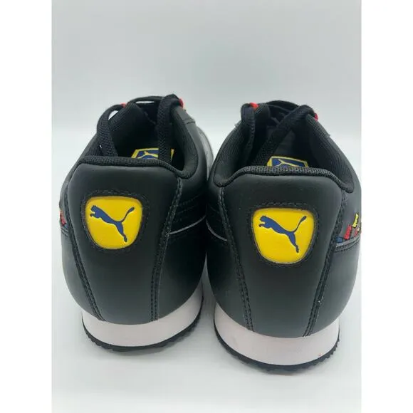 Puma Men Roma Weave 372273-01 Black Casual Athletic Fashion Sneakers Size 12🛒