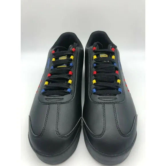 Puma Men's Roma Weave 372273-01 Black Casual Athletic Fashion Sneakers Size 12