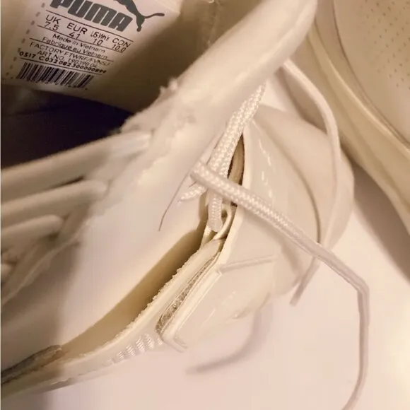 Puma x Fenty Ignite Cream Neoprene Athletic Trainer Streetwear Sneakers W10