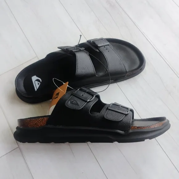 QUIKSILVER NEW Embark Double Strap Deck Sandals