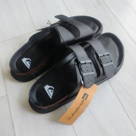 QUIKSILVER NEW Embark Double Strap Deck Sandals