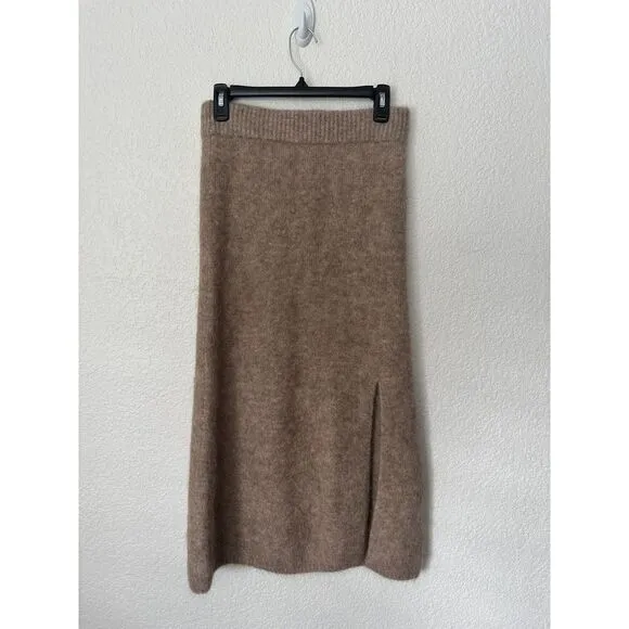 Rails Diana Alpaca Blend Sweater Skirt in Oatmeal Small NWT