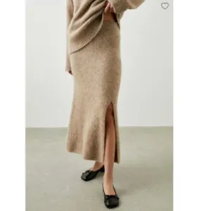 Rails Diana Alpaca Blend Sweater Skirt in Oatmeal Small NWT