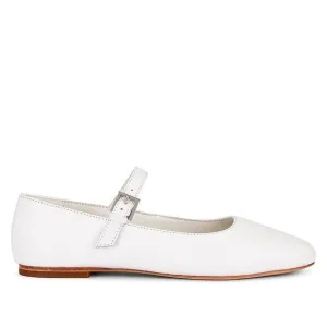 RAYE Lin Flats in White 9 New with Box Womens Mary Janes shoes